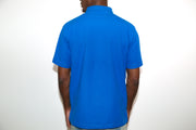 Jesse Spitzer Men's Royal Blue Pique Polo Shirt 